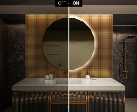 Backlit LED Bathroom Mirror L112 #4