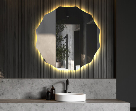 Backlit LED Bathroom Mirror L192