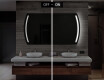 Designer Backlit LED Bathroom Mirror L67 #4