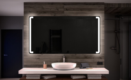 Designer Backlit LED Bathroom Mirror L72