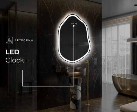 Irregular Mirror LED Lighted decorative design E222 #8