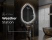 Irregular Mirror LED Lighted decorative design E223 #7