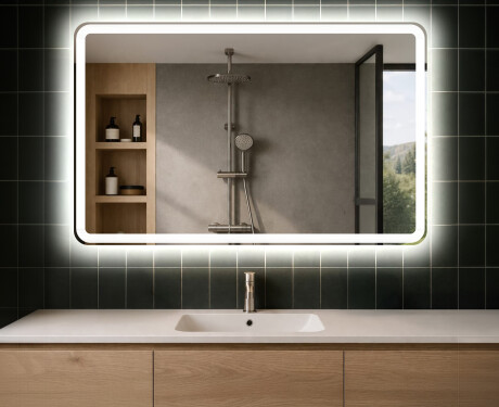Designer Backlit LED Bathroom Mirror L141