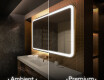 Designer Backlit LED Bathroom Mirror L141