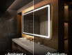 Designer Backlit LED Bathroom Mirror L143