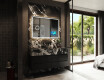 Designer Backlit LED Bathroom Mirror L147 #2