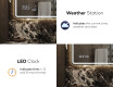 Designer Backlit LED Bathroom Mirror L147 #7